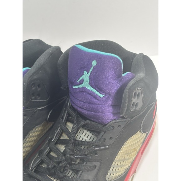Air Jordan 5 Retro Top‎ 3 Size 10.5 Used Condition CZ7186-001 main image 5